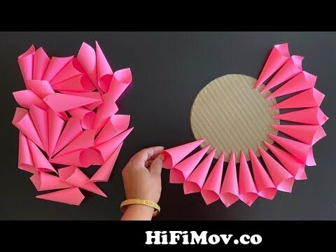 Flower Wall Hanging Paper Craft
