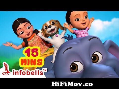 Hathi Raja Kahan Chale | हाथी राजा कहाँ चले | Hindi Nursery Rhymes | Kids  Song | First in class from hati raja Watch Video 