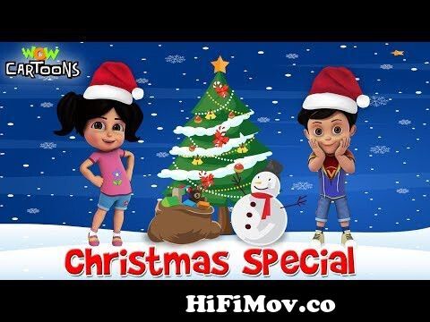 Christmas Special | Vir the robot boy | Action Cartoon Video | Kids Cartoons  | Wow Cartoons from baf vdieo chimpu Watch Video 
