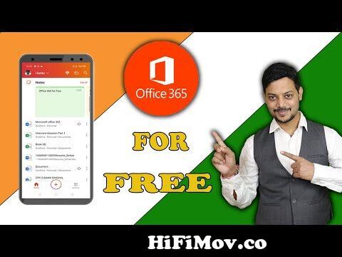 Microsoft Office 365 for free on Mobile | How to Install Microsoft Office  365 for free on mobile. from office 365 download apk Watch Video -  