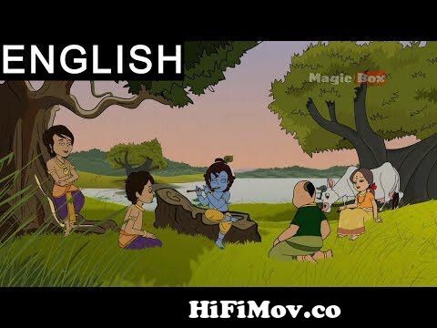 Krishna And Kaliya - Sri Krishna In English - Watch this most popular  Animated Cartoon Story from krishn kaliya naag Watch Video 