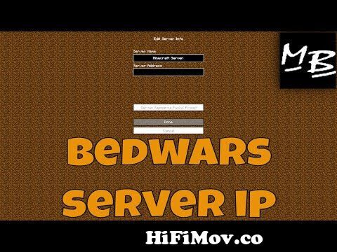 Wiskunde cocaïne Besluit Minecraft Bedwars Server Address from good minecraft server names Watch  Video - HiFiMov.co