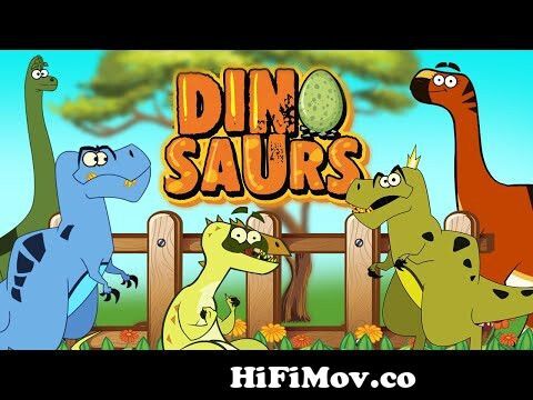 Rexy and the Volcano - Funny Dinosaur Cartoon for Families from cartoon rex  com Watch Video 