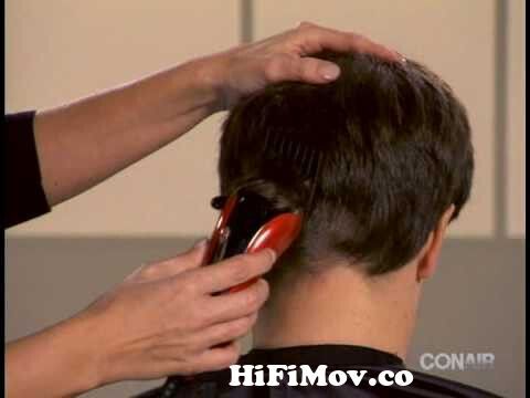 Popular men's hairstyle made easy by Conair - How-to video for business  haircut from www hair catin comla se mp4 video song download Watch Video -  