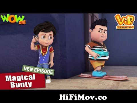 Vir The Robot Boy New Episodes | Baby Gintu Part - 2 | Hindi Cartoon Kahani  | Wow Kidz | #spot from chota chintu bada Watch Video 