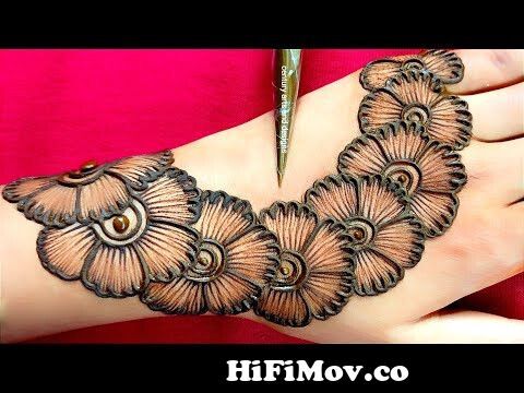 25 Easy Henna Designs for Beginners for Your Hands & Feet