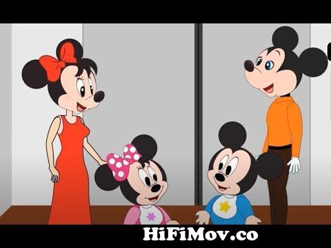 Mickey Mouse Family Gets Stuck in Elevator at Cinema Episodes! Minnie  Mouse, Donald Duck New Cartoon from mimi suna Watch Video 