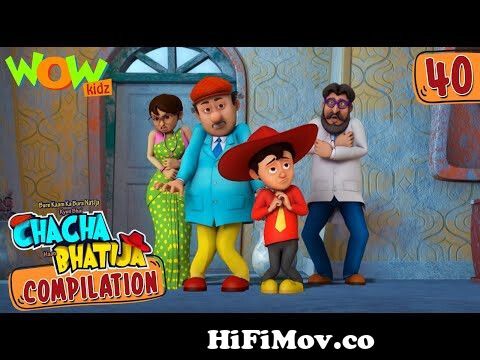 Chacha Bhatija | Compilation 40 | Funny Animated Stories | Wow Kidz from  tattoo likewap 3gp videos song abc2 Watch Video 