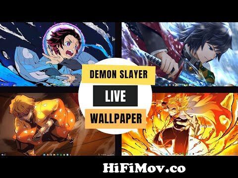 Anime Zenitsu demon slayer live wallpaper  Bilibili