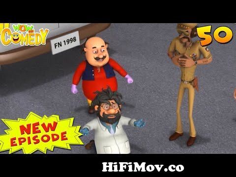 Motu Patlu Cartoon in Hindi | ohn The Power Snatcher | Cartoons for Kids |  Wow Kidz Comedy | #spot from motupaltuWatch Video 