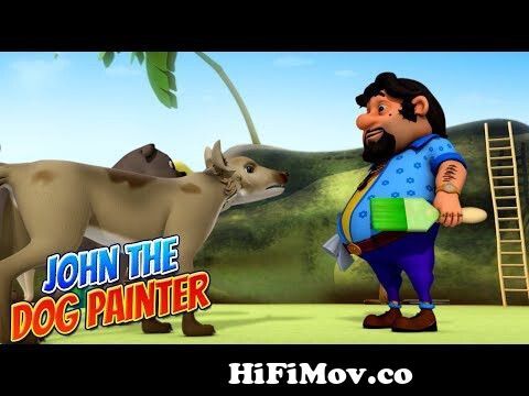 Motu Patlu in Hindi |मोटू पतलू| Motu Patlu cartoon | John the Dog Painter  from موٹو اور پتلو Watch Video 