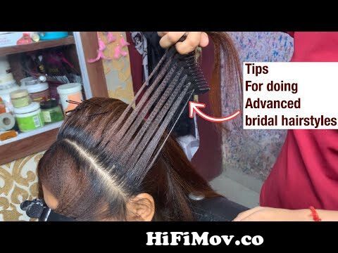 Advanced bridal hairstyles step by step | new hairstyles for wedding from  hd hair style Watch Video 