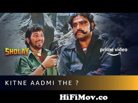 Kitne Aadmi The? -Most Famous Dialogue From Sholay | Gabbar Singh | Amazon  Prime Video from tamba gabbar funny cartoon dwonlod video Watch Video -  