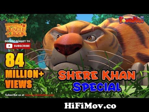 Shere Khan Special | दिवाली विशेष | Mega Marathon | हिंदी कहानीयाँ । जंगल  बुक | पॉवरकिड्स टी.वी from mogle sher khan full cartoon bangla Watch Video  