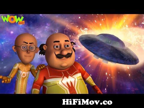Motu Patlu Vs Supervillian From Mars | New MOVIE | Funny Animated Movie |  Wow Kidz from cartoon motu patlu singam in hospitalপুWatch Video -  