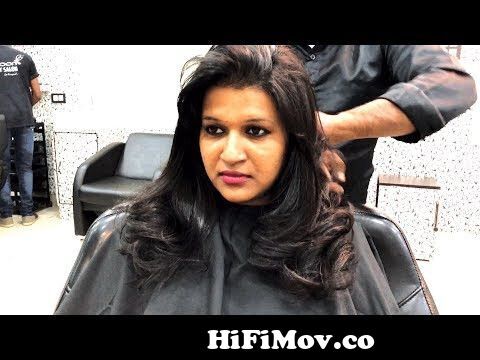 Haircut for Girls (Layer cut) | Hair Styling | Cocoon Salon from girl hair  cutting parlour new video bangla comা Watch Video 