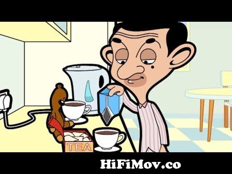 Morning Tea | Funny Episodes | Mr Bean Cartoon World from pogo tv noddy  video hindila gorom masalaানদার বকসWatch Video 