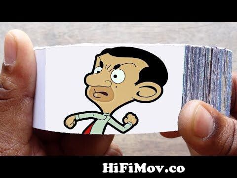 Mr. Bean Cartoon Flipbook #9 | Scared Bean Flip Book | Flip Book Artist  2020 from asiriya hot andWatch Video 