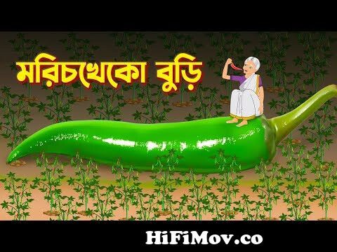 মরিচখেকো বুড়ি | Bengali Fairy Tales Cartoon | Rupkothar Bangla Cartoon |  Thakurmar Jhuli from bgnla video Watch Video 