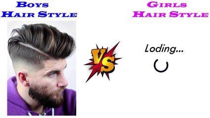 Boys hair style vs Girls hair style, Boys vs Girls hair style, Girls hair  style, Boys hair style, from indian gal long hair mea Watch Video -  