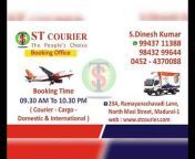 MADURAI ST COURIER BOOKING OFFICE
