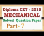 Diploma in mechanical or Mechanical engineering