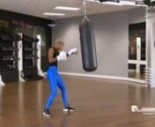 1. Wear boxing gloves for this exercise.n2. Stand in boxer&#39;s stance facing the bag, left foot pointed at 12 o&#39;clock, right foot behind pointed at 2 o&#39;clock. n3. Powerfully thrust the same arm as the forward leg in a rotational arc to hit the side of the bag at chest height. n4. Quickly perform the same movement on the opposite side of the bag.n5. Maintain a bend in the elbows throughout the movement.n6. Use a gloved hand to reset bag position after 2 hits and repeat.