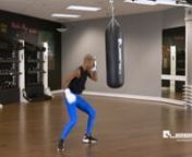 1. Wear boxing gloves for this exercise.n2. Stand in boxer&#39;s stance facing the bag, left foot pointed at 12 o&#39;clock, right foot behind pointed at 2 o&#39;clock.n3. Hold gloves up to guard face.n4. Squat down rotating right, then rotate left and throw a hook with your right arm into the lower part of the bag, pivoting the right heel up.n5. Stand and throw a left arm upper cut at chest height.n6. Squat and rotate right, and repeat.