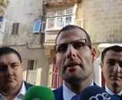PM says government will not appeal court's decision over clearing of Caruana Galizia memorial.mp4 from memorial