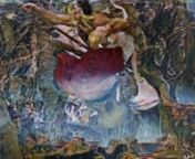 The work of the famous Russian painter Viktor Vasnetsov has been animated for the exhibition on Russian fairy tales, produced by State Tretyakov Gallery (open from Feb till Sep 2020). The idea of this piece was bringing to life the enchanted forest around Baba Yaga (a forest witch), using AI instead of regular artistic methods.nThis is