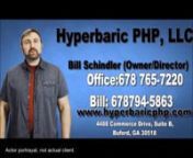 Hyperbaric Chamber, Rentals, Cumming, GA, hyperbaric oxygen therapy, treatment, nnwww.hyperbaricphp.com nhtcbill@yahoo.com nClinic: 678-765-7220 &#124; Bill Schindler: 678 794-5863 n4488 Commerce Drive, Suite B, Buford, GA 30518 nhttps://www.facebook.com/hyperbaric4younhttps://twitter.com/hyperbaricPHPnhttps://unionreporters.com/company/bill-schindler-hyperbaric-php/nnBill Schindler – Hyperbaric PHPnnExperienced StaffnOur Team at Hyperbaric PHP opened one of the first clinics in the United States.