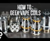 Today we will be showcasing Geek Vape&#39;s entire coil series, tapping into their performance and ncompatibility. nnProducts listed : nnIM/SUPERMESH: https://www.elementvape.com/geek-vape-im-aero-mesh-replacement-coilsnnMESHMELLOW: https://www.elementvape.com/geek-vape-meshmellow-mm-replacement-coilsnnZEUS COILS: nhttps://www.elementvape.com/geek-vape-zeus-mesh-replacement-coils nnFor more information, view our website at https://www.elementvape.com/