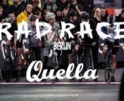 Team Quella rider Callum Jenkins was one of 150 riders let loose for the 2020 Last Man Standing race in Berlin to battle against some of the best fixie riders in the world.A tight indoor go-kart track with 10 riders per race racing fixed-wheel bikes at the same time with no brakes - sound like chaos??Yep, it is!It is fast and furious with lots of crashes.Incredible bike handling as well as speed and fitness are the key to success.nnThis brilliant event is organised by the amazing Rad-R
