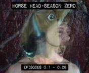Horse Head: Season Zero is an art film masquerading as a science fiction narrative web series with a bit of flamboyant/queer/burlesque excess thrown in for good measure. The Horse Head character is a body/gender-fluid, super-intelligent, hedonist who always wears a latex Horse Head mask. They visit a version of Earth (#270) to enjoy human culture, make human friends, and party. Horse Head offers selected humans augmented mental powers — in the form of a horse-head-shaped device opening a pathw
