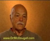 Norm describes how he lost over 250 pounds on the McDougall Diet without being hungry.He also cured his heart disease as seen by stopping his angina and lowering his cholesterol. Visit http://www.drmcdougall.com