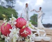 KAUAI turned out to be the perfect place for us to be married. Halfway between Japan and mainland USA, it was an ideal meeting place for our families. The weather on Kauai is best described by one of the locals we met who said,