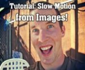 Create a super slow motion effect from images in After Effects!All you need is two or more photos to create this effect.Pixel Motion is used in After Effects.nnPlease bestow a ♥ like or leave a ✉ comment if you have questions!nn0:18 - Slow Motion From Photos Examplen1:00 - Tutorial Start (tips and important information)n2:51 - How to Create Slow Motion From Pictures (method explained)nnhttp://devowe.com/slow-motion-from-pictures-after-effects-tutorial/nn☞ TIPS:nn✏ Rotate around your