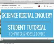 This video will show you how to complete the Science Digital Inquiry assignments in Google Classroom on either a computer or a mobile device. nnMobile Device Instructions starts at 1 minute mark.nPlease note: On a mobile device, you must have the Google Slides app downloaded and be logged in.