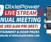 Dixie Power Annual Meeting from verification