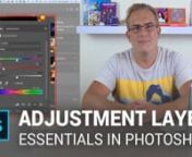 In this beginner Photoshop CC 2019 tutorial, we look at the incredibly useful adjustment layers. These can be used to modify colour, improve brightness &amp; contrast, neutralise an image, desaturate, colour balance and much more!nnThese easy to follow tutorials are designed to guide you step-by-step through using the professional image editing tools available for modifying your photography and design work.nn- - - - - - - - - - - - - - - - - - - - - - - - - - - - - - - - - - - - - - - - - - - nF