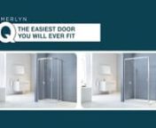 Merlyn IQ | The Easiest Door You Will Ever Fit from fitting shower tray