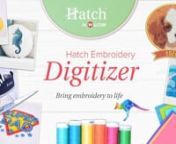 Hatch Embroidery Digitizer is the latest and most advanced version of Wilcom&#39;s software designed for the home and hobby user.