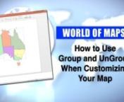 In this video I&#39;m going to talk about grouping and ungrouping, one of our PowerPoint editable world of maps. nnOur maps are easy to customize for your sales, marketing or educational presentations or projects. Every object in one of our maps is an independent individual object that can be customized. The techniques shown here also work with Google Slides and Apple Keynote.nnGrouping and UngroupingnWhy do we group our maps? Grouping keeps everything together. It locks it all up. It makes it much