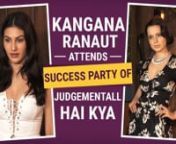 A success party for the movie Judgementall Hai Kya was hosted in the city. Kangana Ranaut along with many other celebs were spotted attending the party. Kangan opted for a Miu Miu floral maxi dress and strappy Chanel sandal. Her look was giving a major retro monochrome vibe which she totally nailed. Her sister Rangoli Chandel was also spotted at the party. Chitrangada Singh was papped in the city. The Desi Boyz actress kept it casual in a white shirt and denim jeans. Neha Dhupia was spotted in t