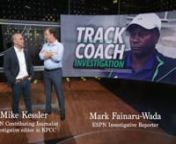 ESPN Investigative reporter Mark Fainaru-Wada and investigative journalist Mike Kessler collaborated for an Outside the Lines investigation that revealed more than 41 allegations of sexual abuse against track coach Conrad Mainwaring. This Sunday on E:60, producer Greg Amante helps bring the investigation to life with a companion video piece at 9 a.m. ET on ESPN.n nFainaru-Wada and Kessler discuss how the story came to light and how they worked together on the investigation.
