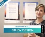 - Join us on https://www.tinnitustalk.com -nHow do you design a good clinical trial to assess tinnitus treatments? nnThis is an important question for us patients, because we want to see rigorous evidence before spending time and money trying out new treatments. In this video, Deb Hall, straight from the #TRI2019 conference, explains what it takes to set up a thorough clinical trial, in particular the wide range of expertise required, and of course direct input from patients! She also talks abou