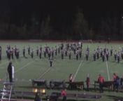 The Chelmsford High School Marching Band Halftime Show at the Reading Football game on November 1, 2019.