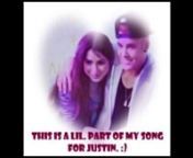 I wrote a song for Justin Bieber, bc I love him so much and wanted to show that I appreciate his hard work!! :) I even tried to sing a part of it which u can hear in the Video.. :p so yeah... hope u like it. I sing for fun and here&#39;s the full lyrics to my song for JB. http://t.co/T8U3ztLY6c xx