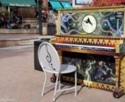 --- http://MovingPostcard.com ---nPianos About Town is a lovely interactive public art installation in Fort Collins, Colorado. Since 2010, painted pianos can be found around the wider Old Town(downtown) area, inviting everyone to sit down and play a little tune. Between May and October, selected artists paint murals on donated pianos outside for the public to watch. In the winter months,most of the instruments disappear into display windows in the Mitchell Block Building (262 East Mountain Ave