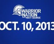 Cara Eskenazi gets a hat trick vs. Simpson, Men’s soccer on a hot streak as of late, and get to know one of the leading members of the women’s volleyball team. All of this and more on this week’s episode of Warrior Nation.